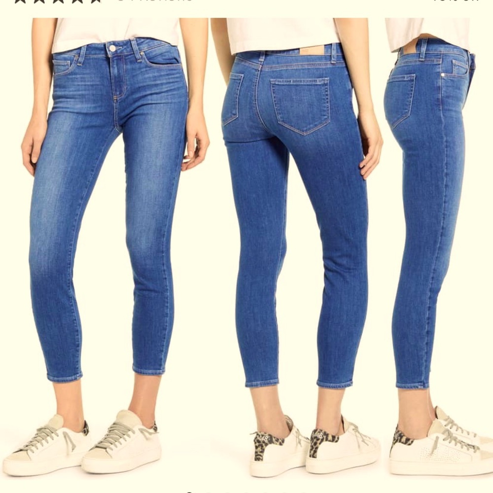 Paige Verdugo cropped women’s jeans size 25